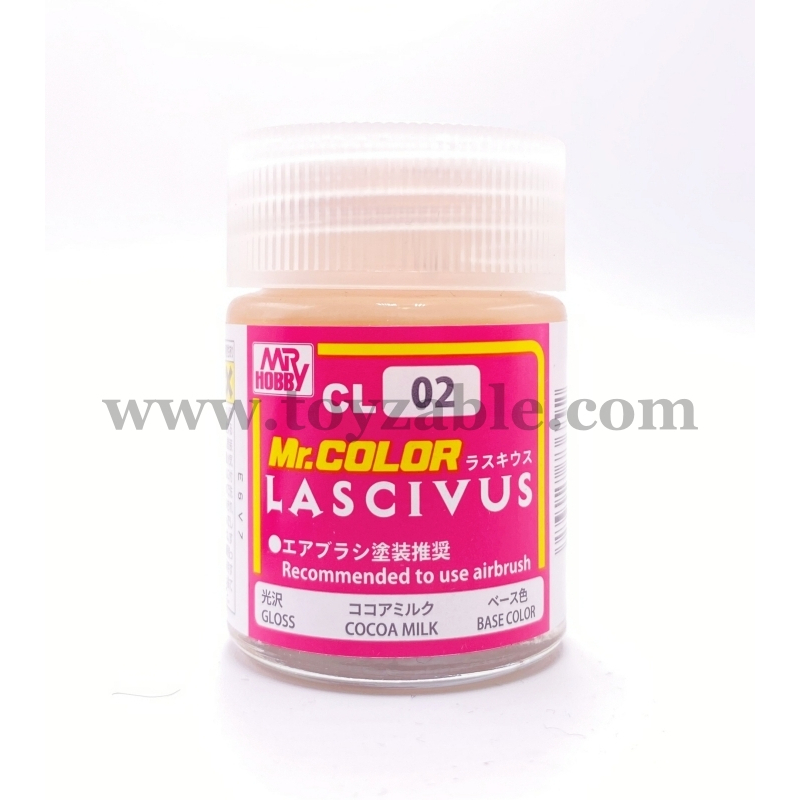 Mr Hobby Mr. Color LASCIVUS CL02 Cocoa Milk 18ml | Shopee Malaysia