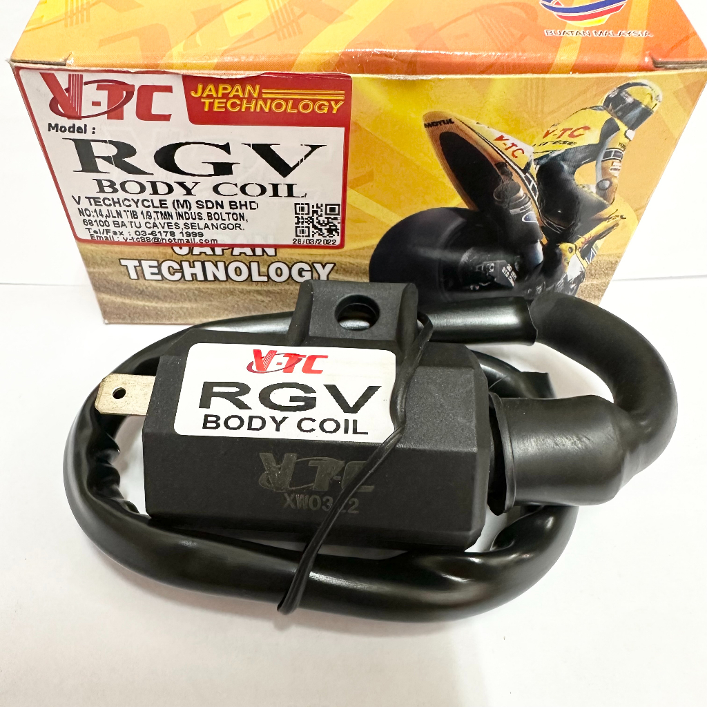 SUZUKI RGV120 RGV PLUG COIL IGNITION COIL BODY COIL VTC | Shopee Malaysia
