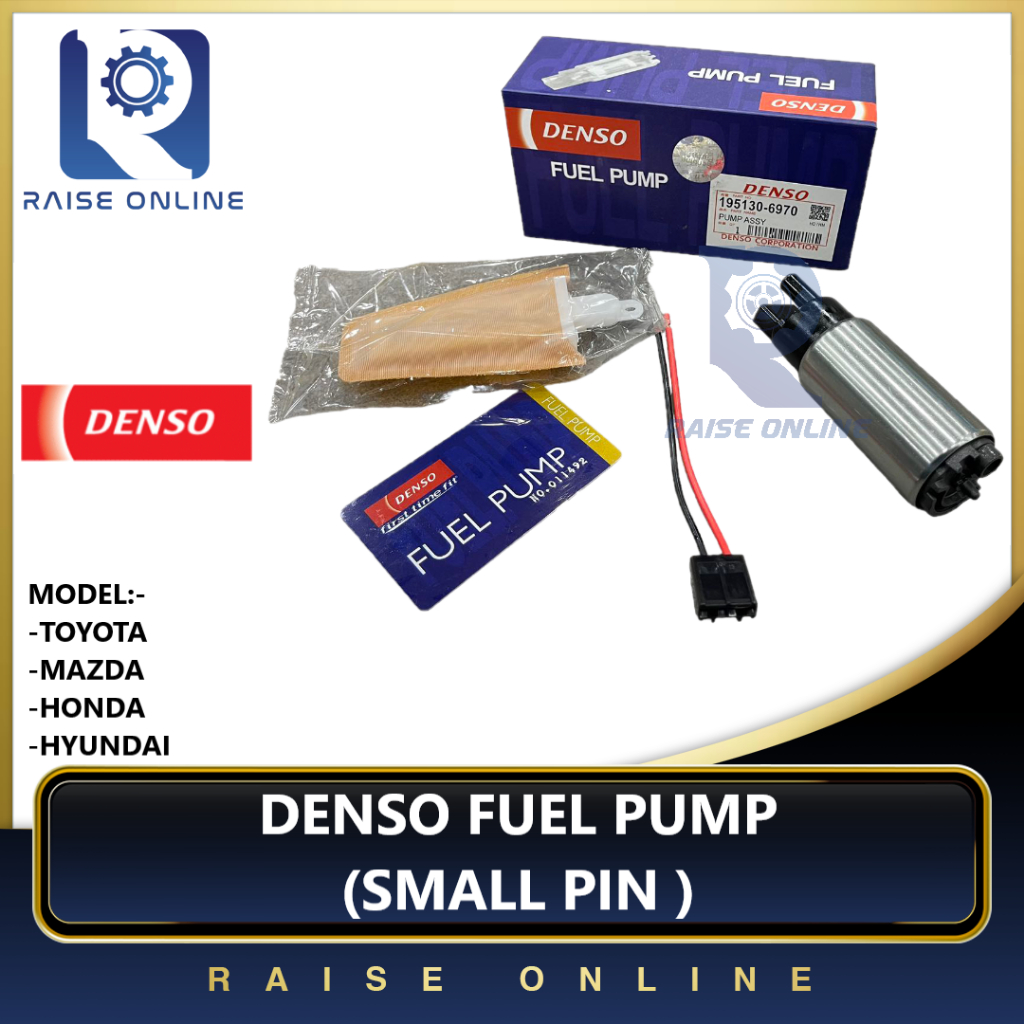 FUEL PUMP DENSO TOYOTA/HONDA/HYUNDAI/NISSAN (SMALL PIN) | Shopee Malaysia