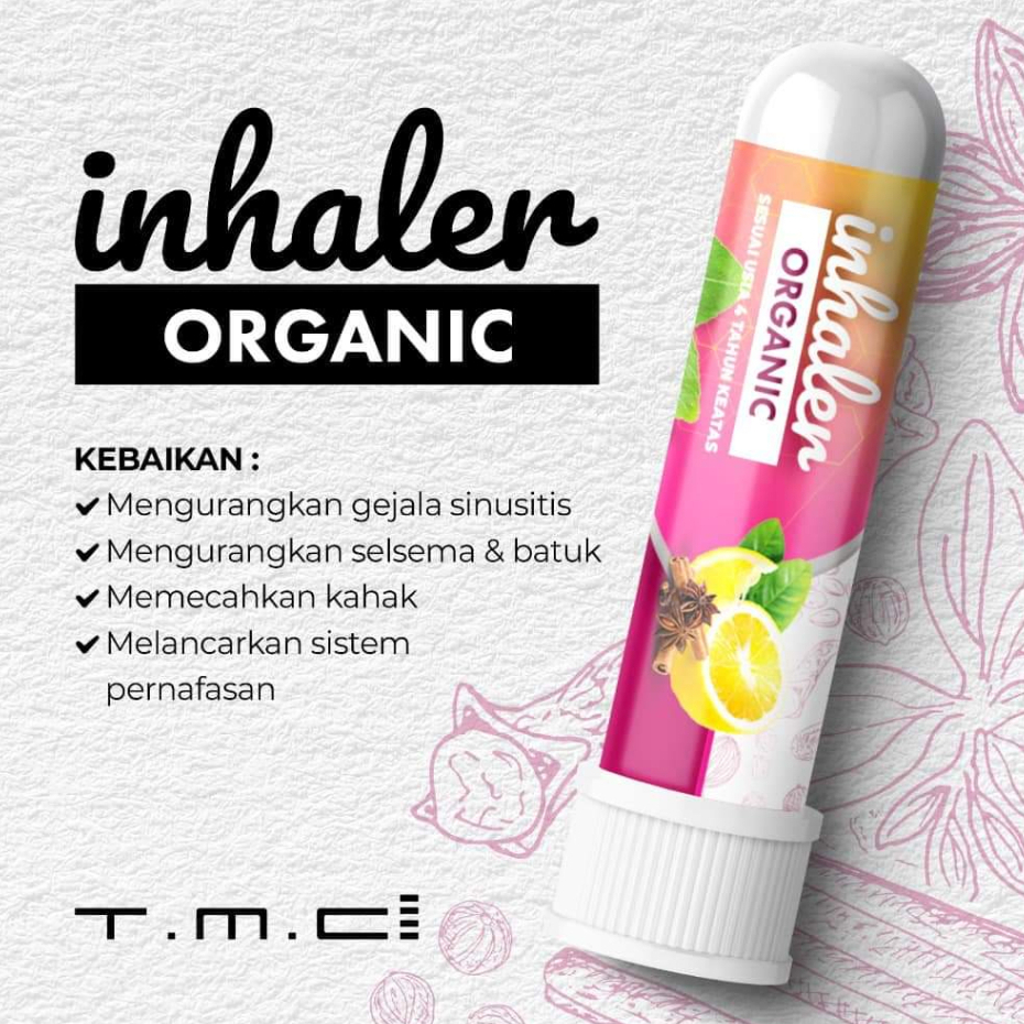 Aroma Terapi Resdung Inhaler Resdung Organik Terapi Resdung Hidung ...
