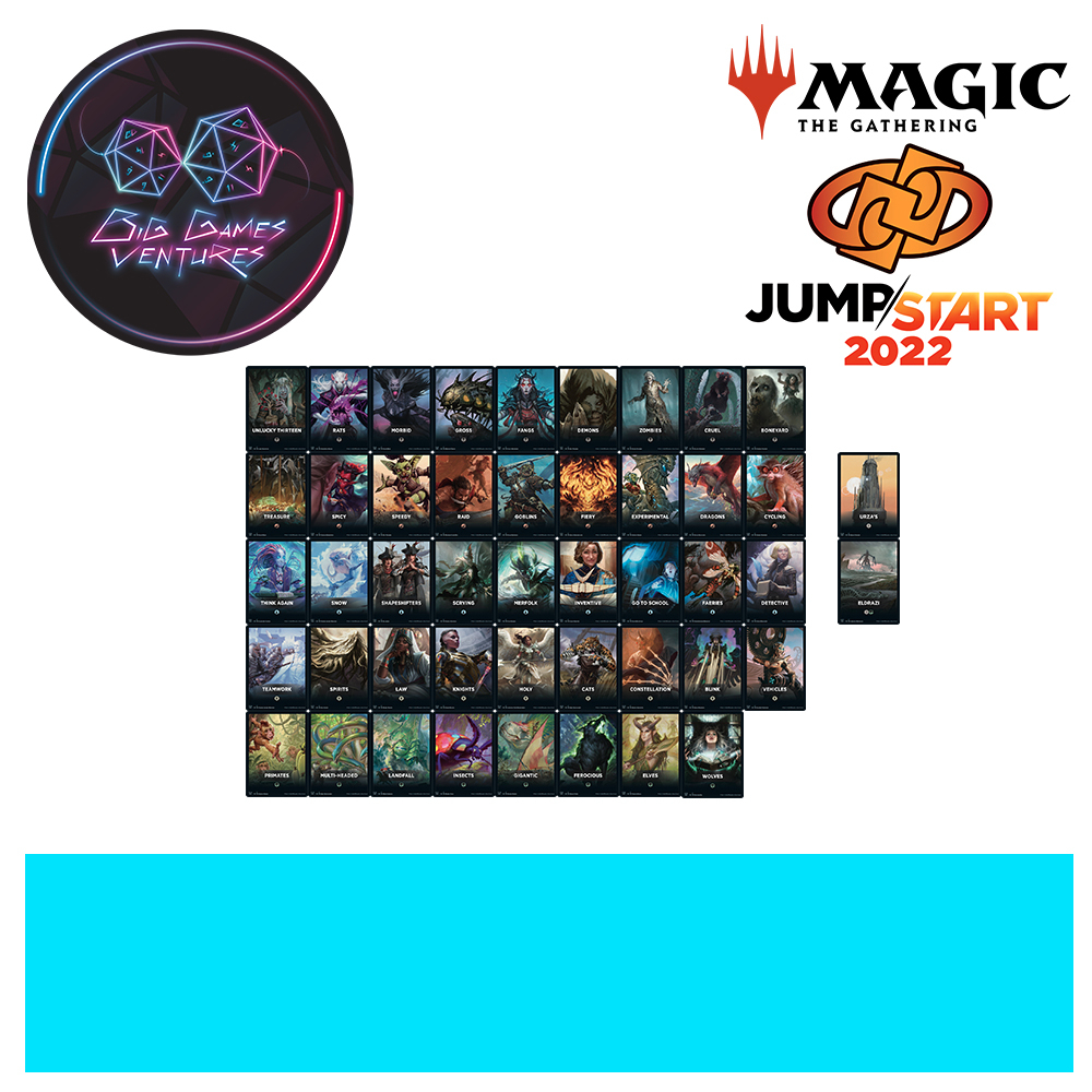 Magic The Gathering Jumpstart 2022 Booster Pack 46 Themes