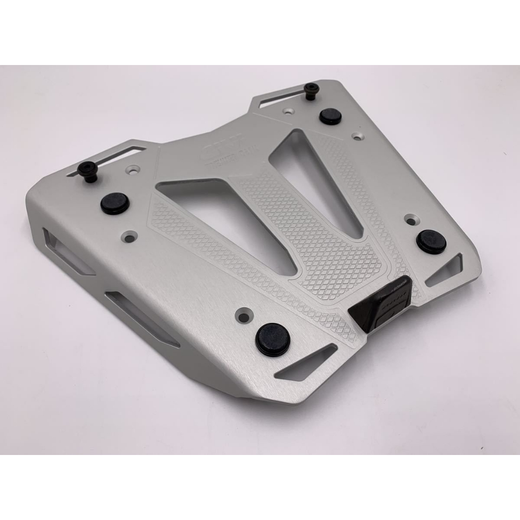 Platte Für Tasche EX2M Givi - Aus Silber Anodisiertem Aluminium - Cod. EX2M