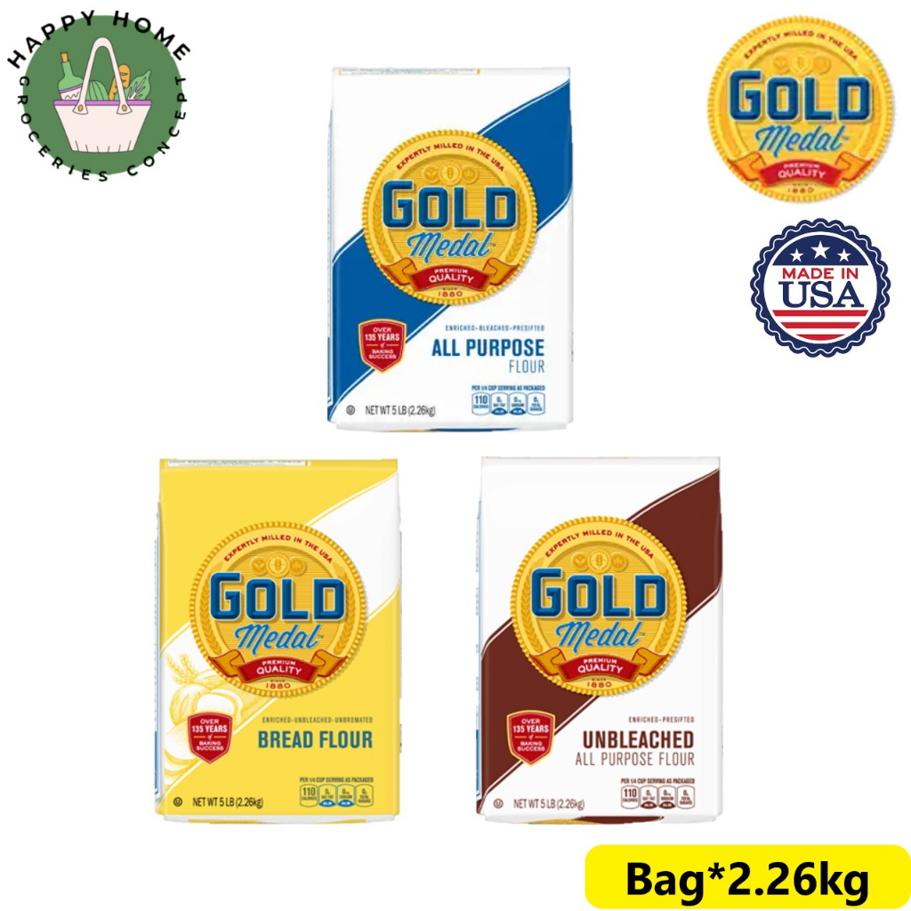 Gold Medal Baking Flour Bread Flour / All Purpose Flour / Unbleached