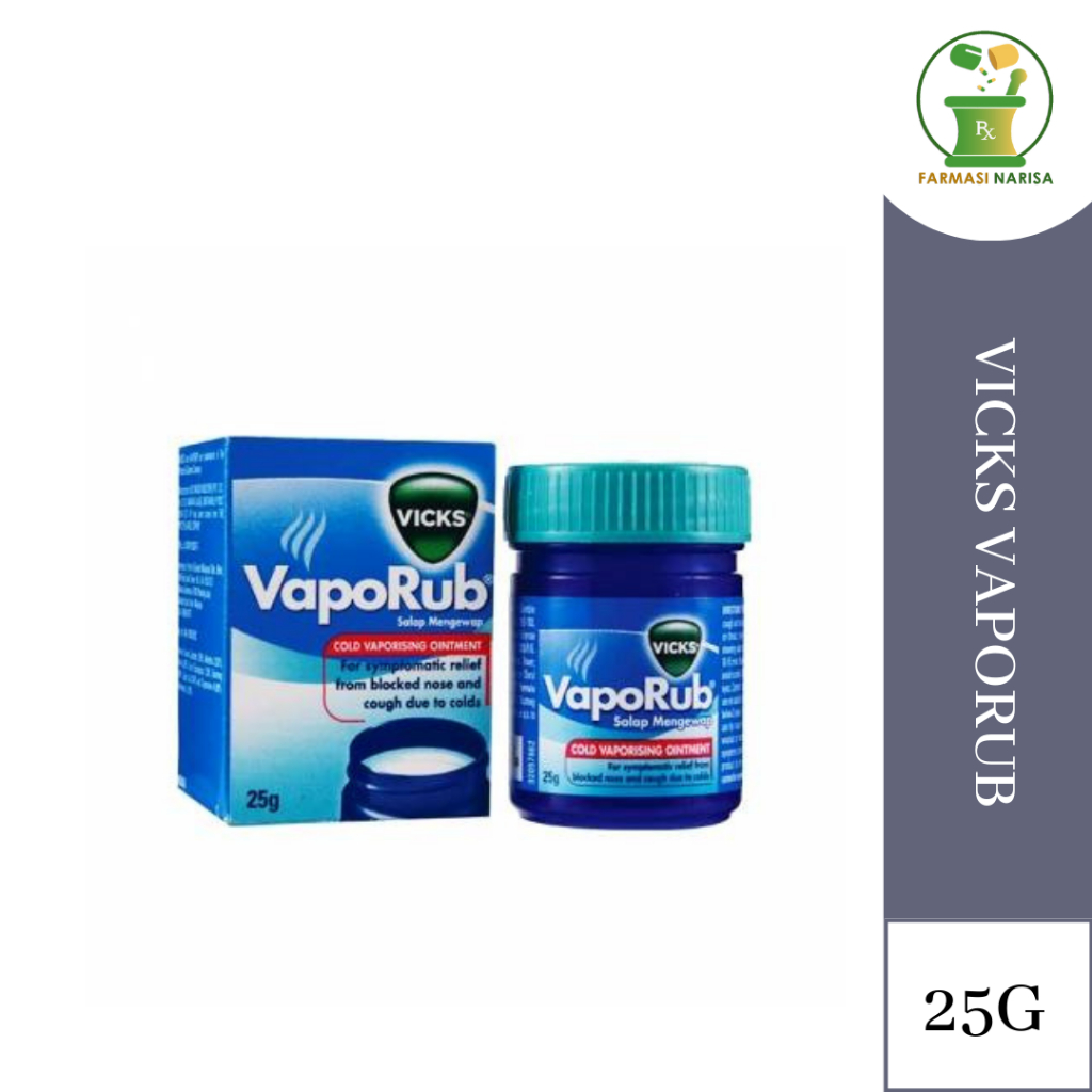 VICKS VAPORUB (Topical Ointment Children's Cough Medicine) Shopee