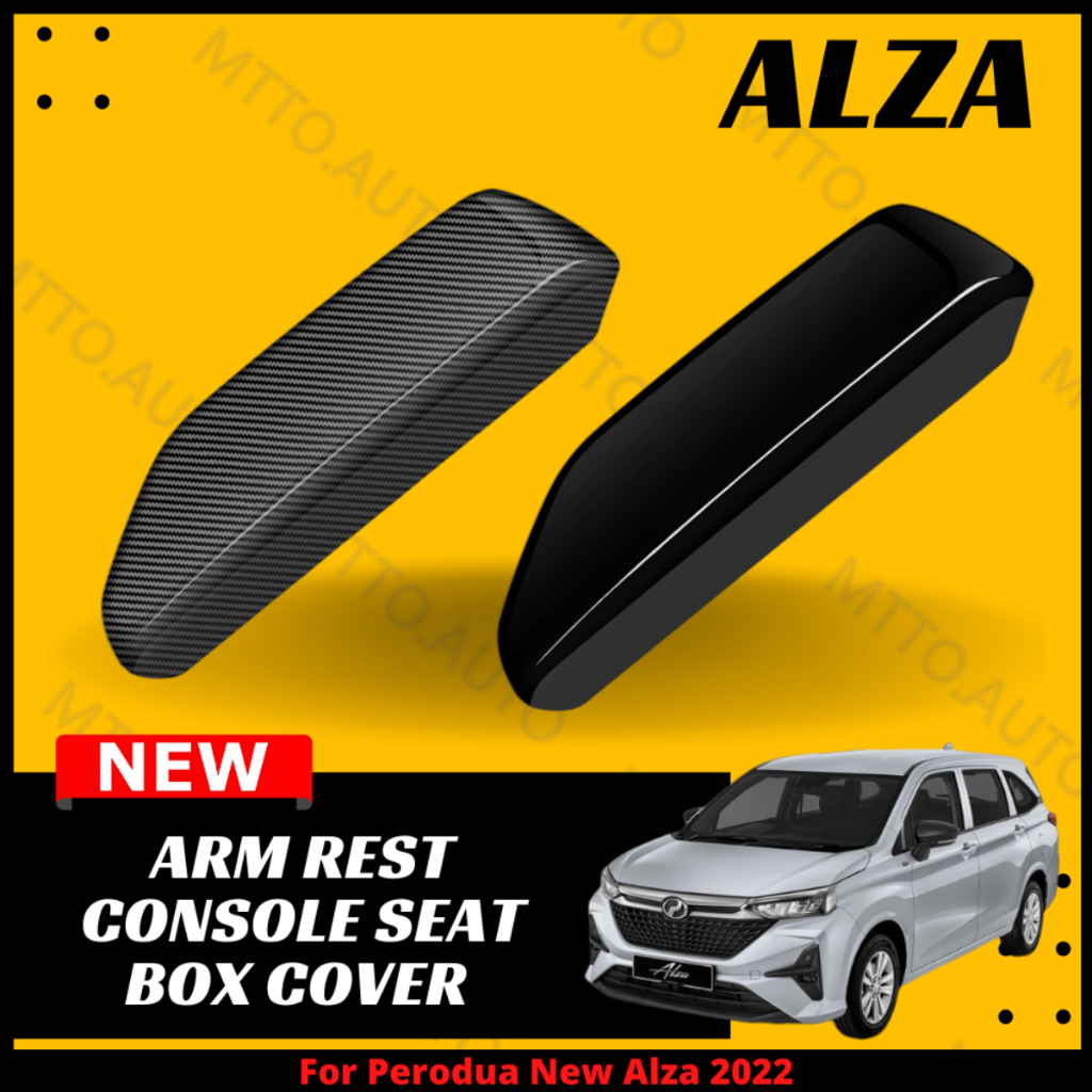 MTTO Perodua New Alza 2022 Interior Car Arm Rest Console Seat Box Frame ...