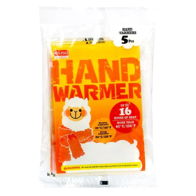 Heat Pack Daiso Warmer Hand Warmer Body Warmer Keep Warm Shopee Malaysia