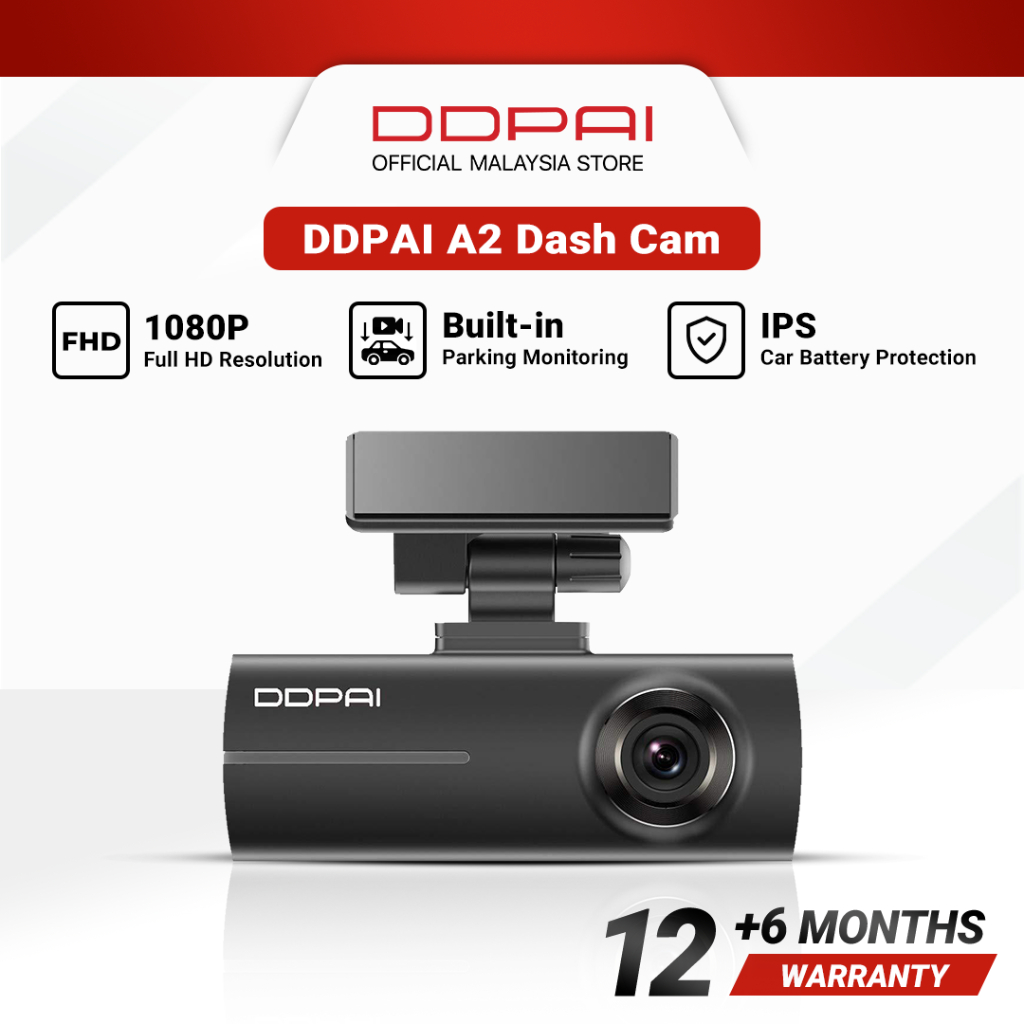 DDPAI Dash Cam Mola A2 1080P Full HD Hidden Vehicle Video DVR Android