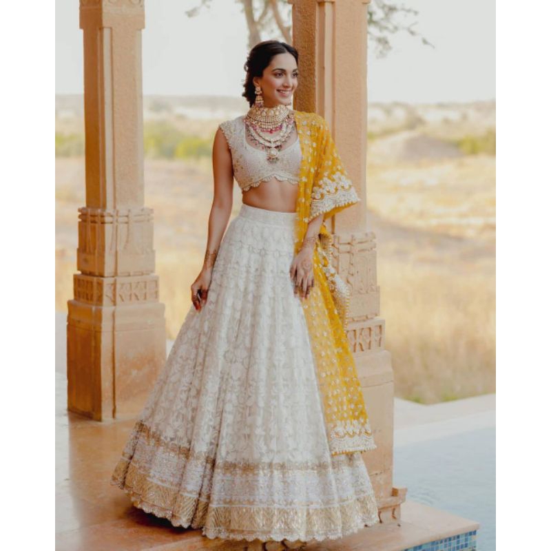 MANISH MALHOTRA DESIGNER KIARA WEDDING LEHENGAS CHOLI WITH DUPATTA Shopee Malaysia