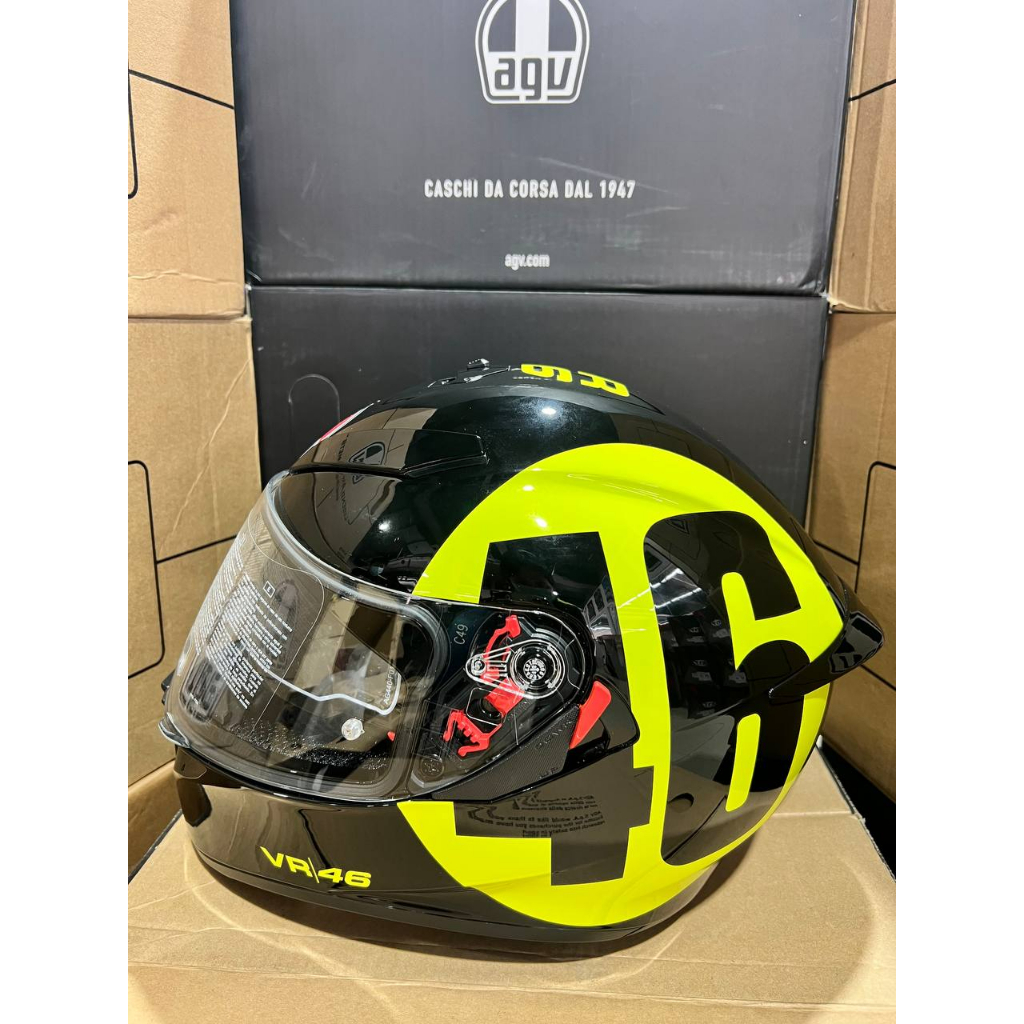 Bollo 46 Agv K3 Us AGV K-3 SV Pinlock Attack Helmet · Motocard