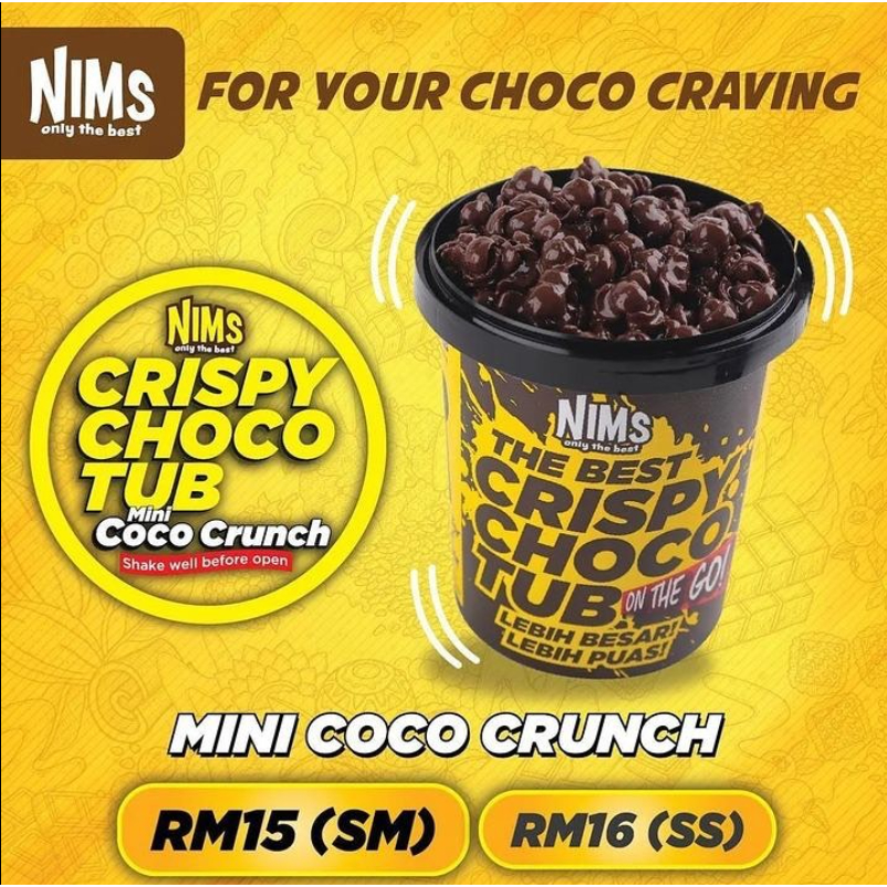 MINI COCO CRUNH (Choco Tub) | Shopee Malaysia