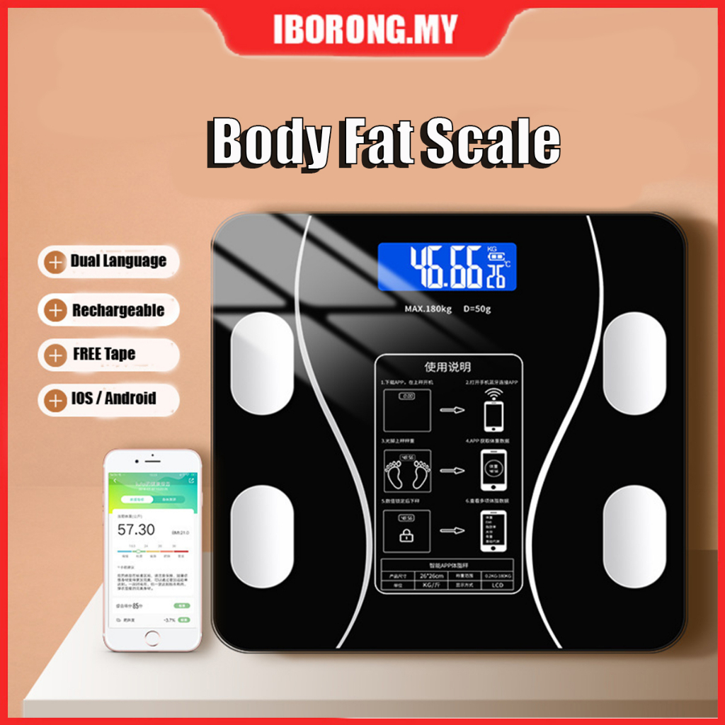 Penimbang Berat Badan Digital Weight Scale Penimbang Digital Shopee Malaysia 3728