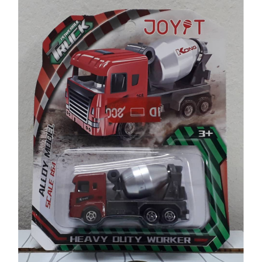 Lori Concrete Mixer Lorry Power Truck Construction Series 1 Shopee