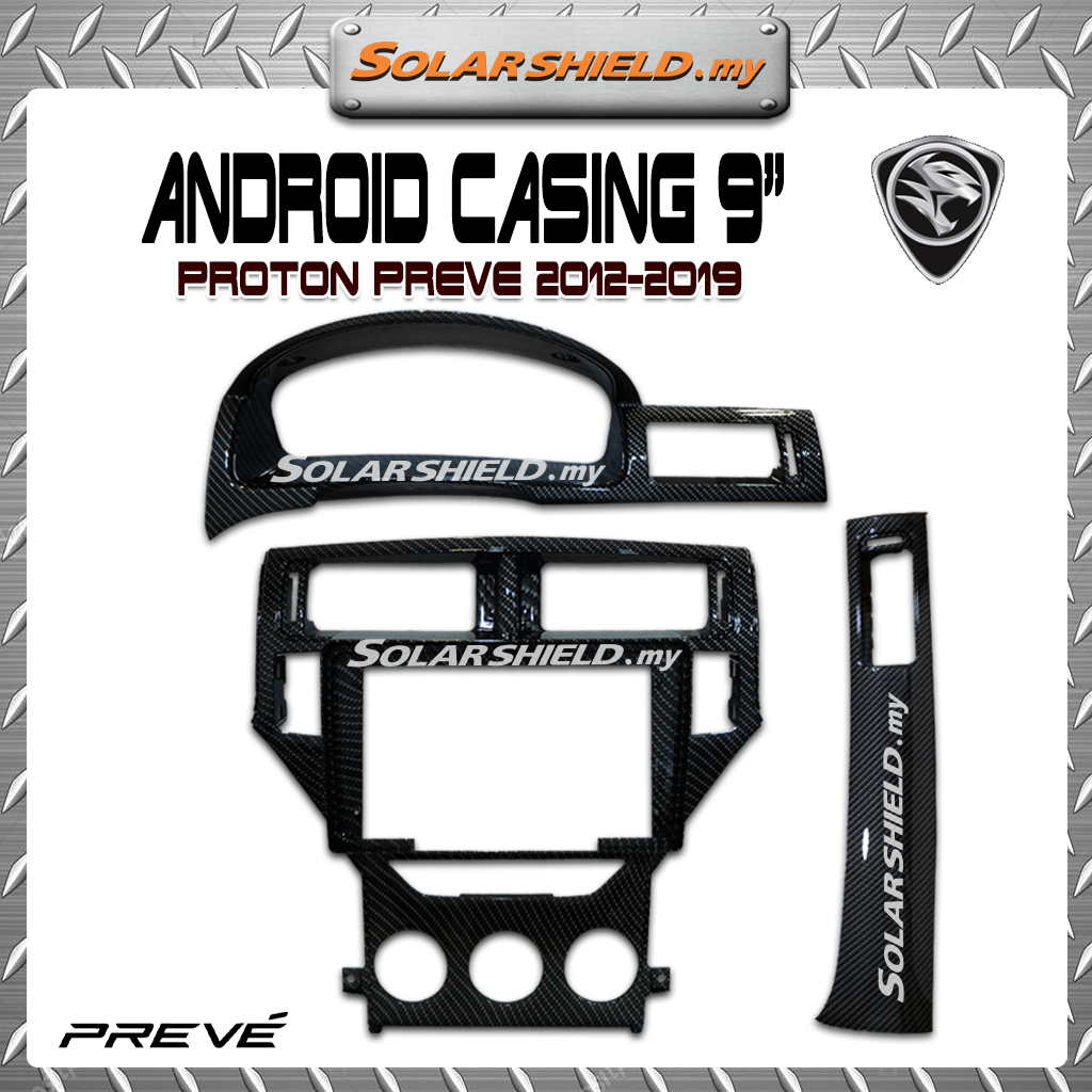 Proton Preve 2012-2019 Carbon Fibre With Refitting Panel 9'' Android ...