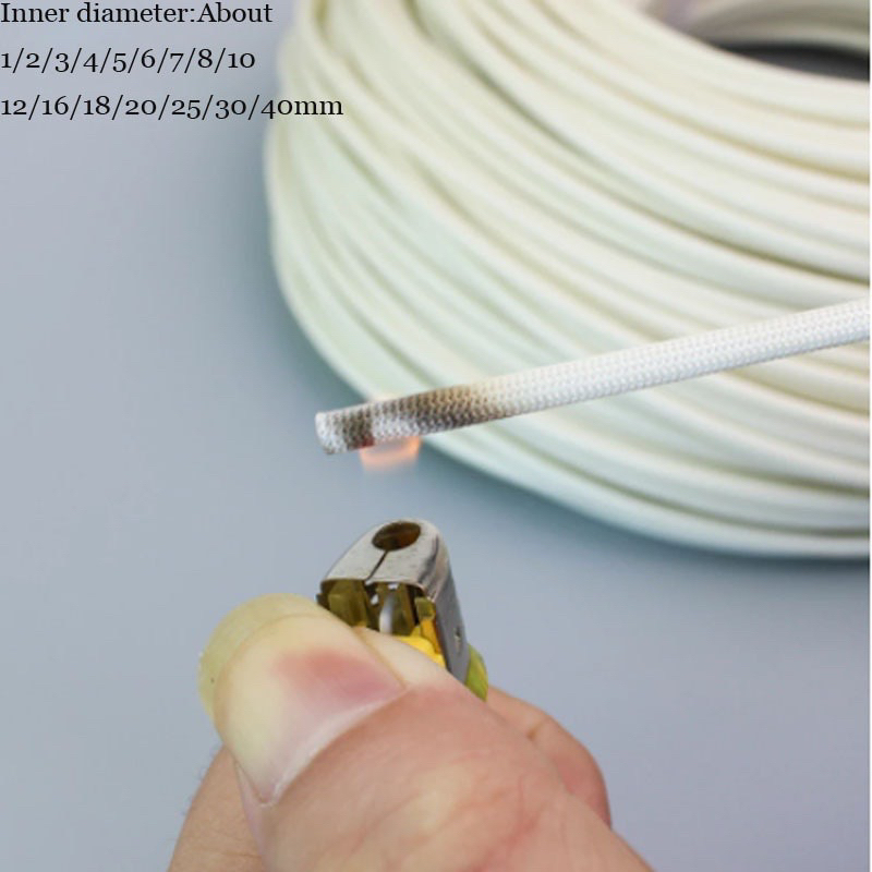 1 50mm Diameter Fiberglass Tubing (Braided), Fibreglass Cable