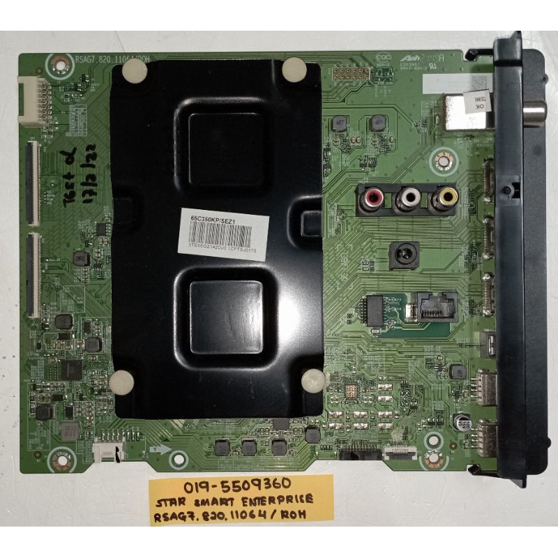 TOSHIBA 65C350KP/MAINBOARD/POWERBOARD | Shopee Malaysia