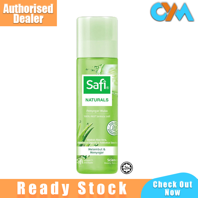Safi Naturals Toner Aloe Vera Softening & Refreshing 100ml Penyegar