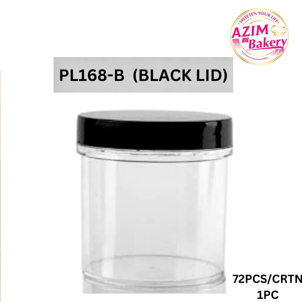 ROUND CONTAINER | Balang Kuih Raya | PL168-B With Lid | 1CARTON ...