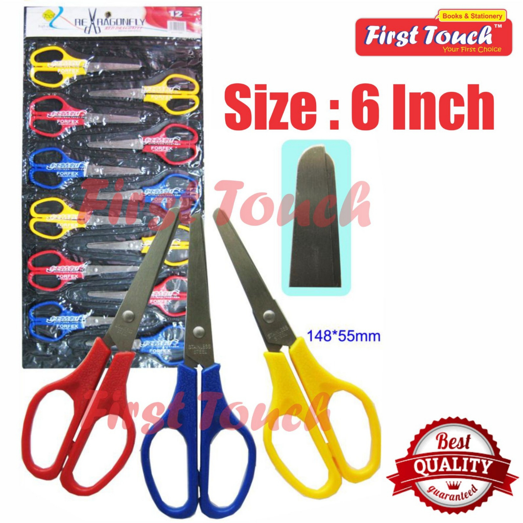 Student Scissor Gunting Stainles Steel Scissor 4
