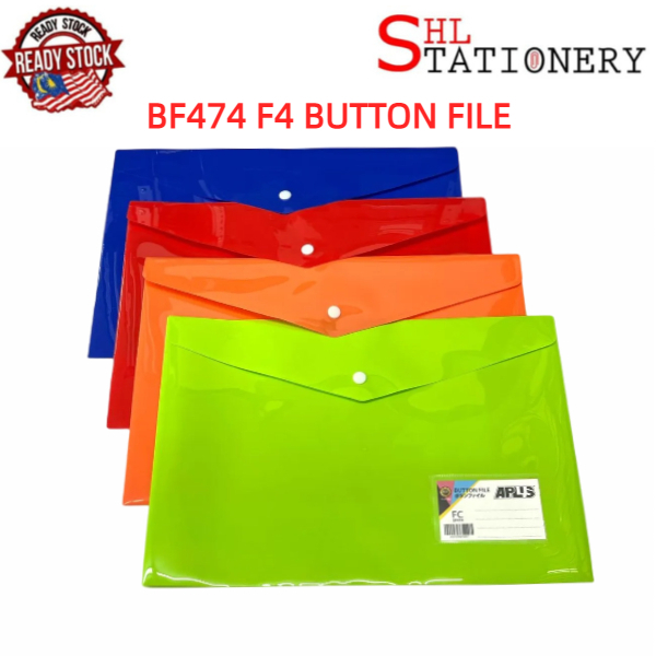 F4 Button File BF474 Solid Colour | Shopee Malaysia