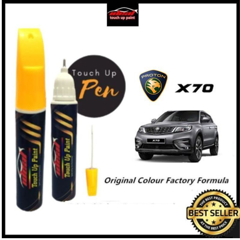 Proton X70 Original Touch Up Paint Touch Up Pen Car Paint 2in1 Pen And