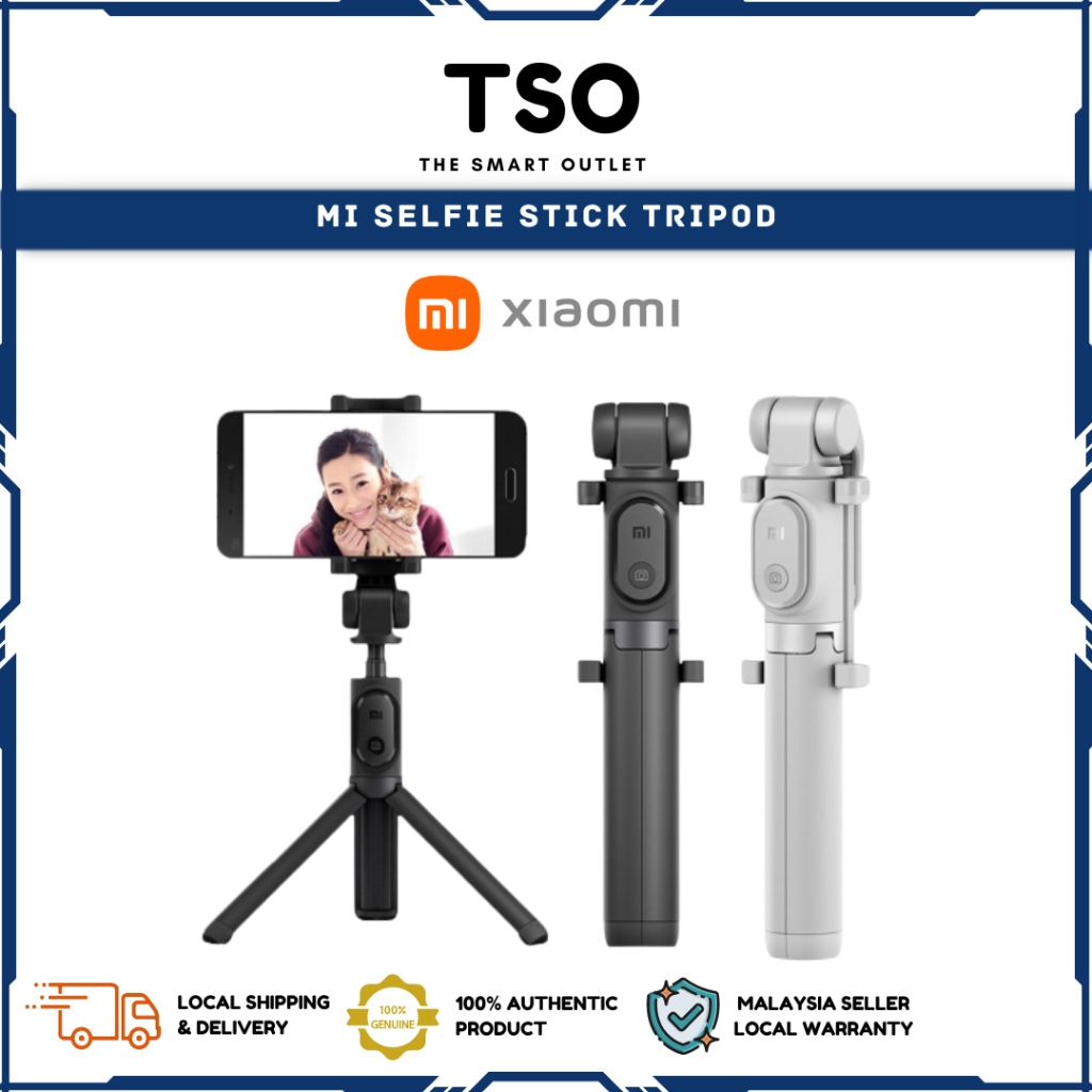 Xiaomi Mi Selfie Stick Tripod (With Bluetooth Remote) Shopee Malaysia