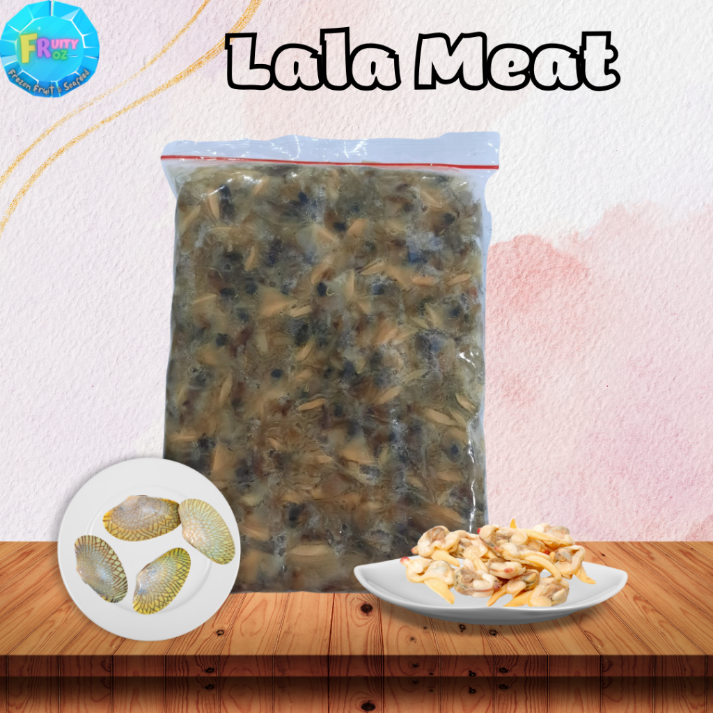 [1kg] Frozen Half Cooked Lala Meat Isi Lala Separuh Masak Sejuk Beku