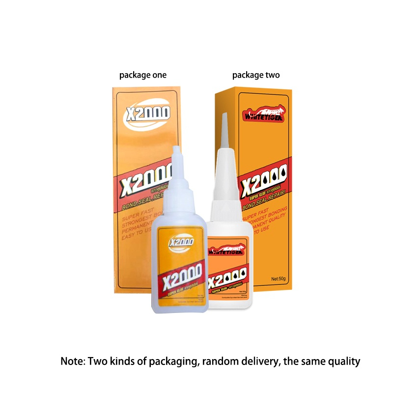 Original X2000 Multipurpose Adhesive Super Strong Liquid Universal Glue For All Materials 50g 1523