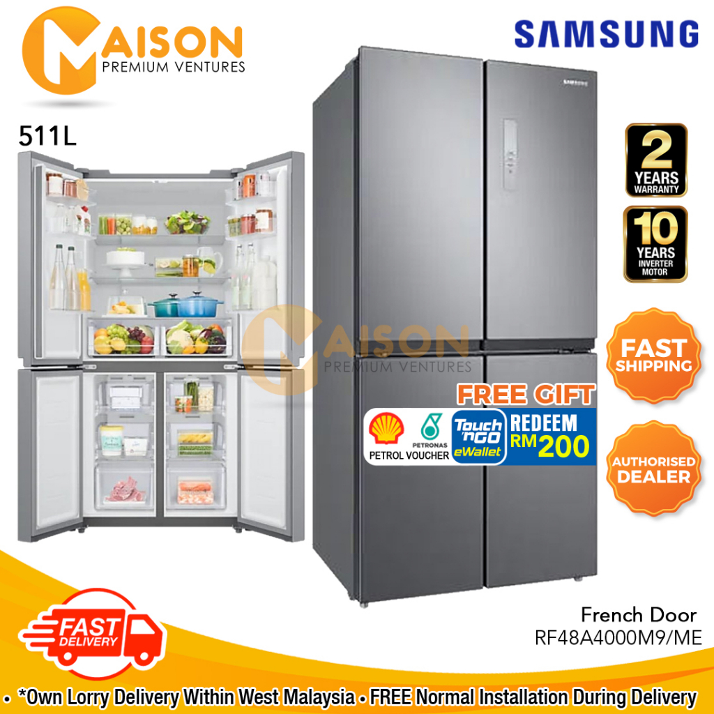 [Sales] Samsung French Door Twin Cooling Inverter Refrigerator 511L