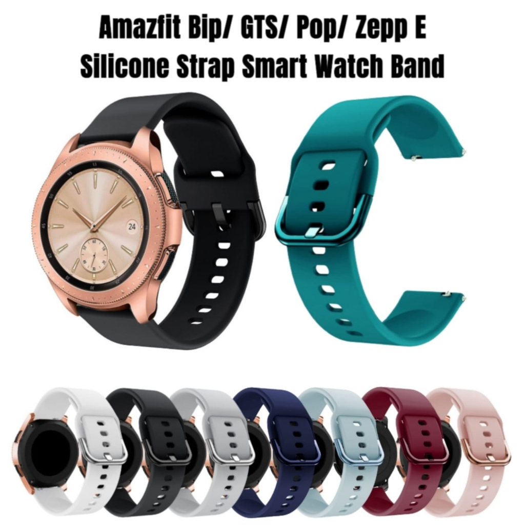 Silicone Watch Strap Band For Huami Amazfit Bip 3/Lite/1S/U/GTS 3/2/2e/GTR  42MM