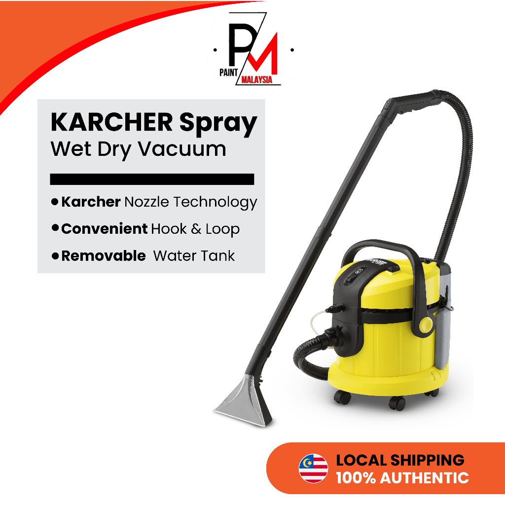 KARCHER Spray Extraction Cleaner SE 4001 Wet Dry Sofa Carpet Water