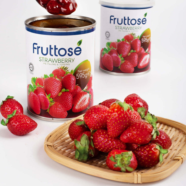 Fruttose Strawberry Filling / Topping 595g | Shopee Malaysia