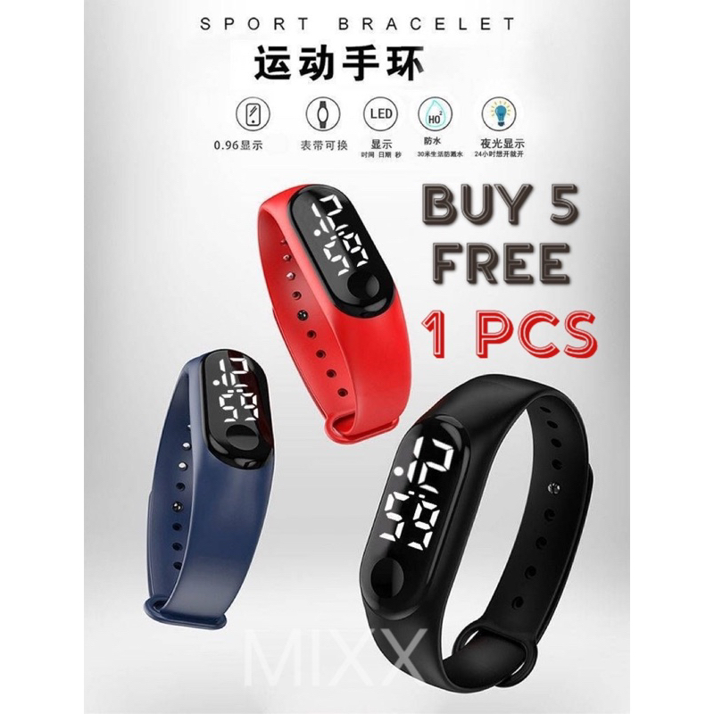 Smart bracelet shopee new arrivals