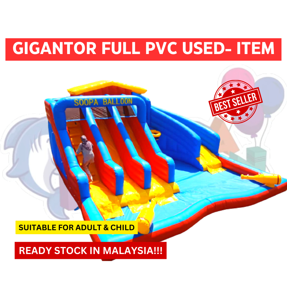 [READY STOCK MALAYSIA!!!] GIGANTOR FULL PVC - USED ITEM INFLATABLES ...