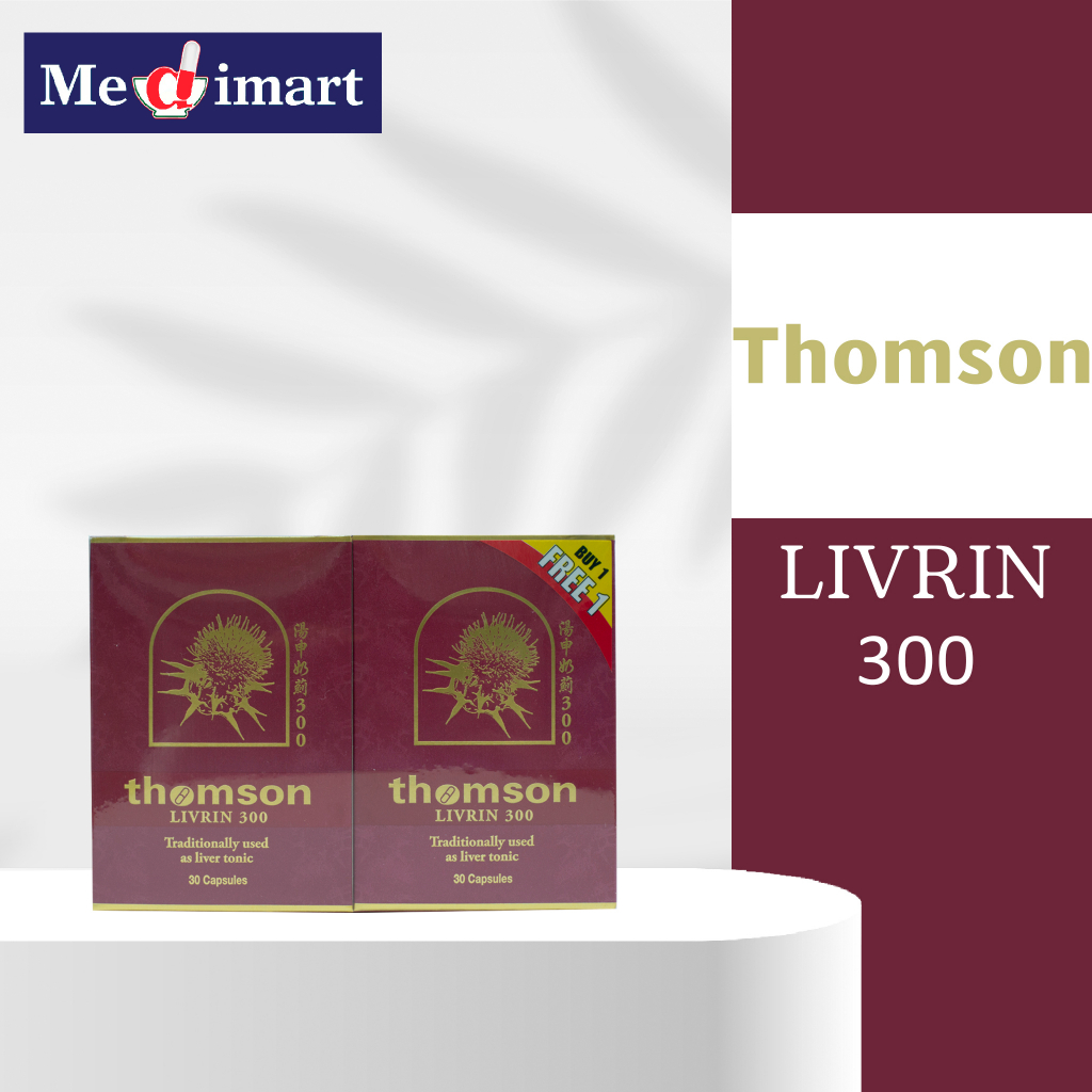 Thomson Livrin 300 (2X30 Capsules) Shopee Malaysia