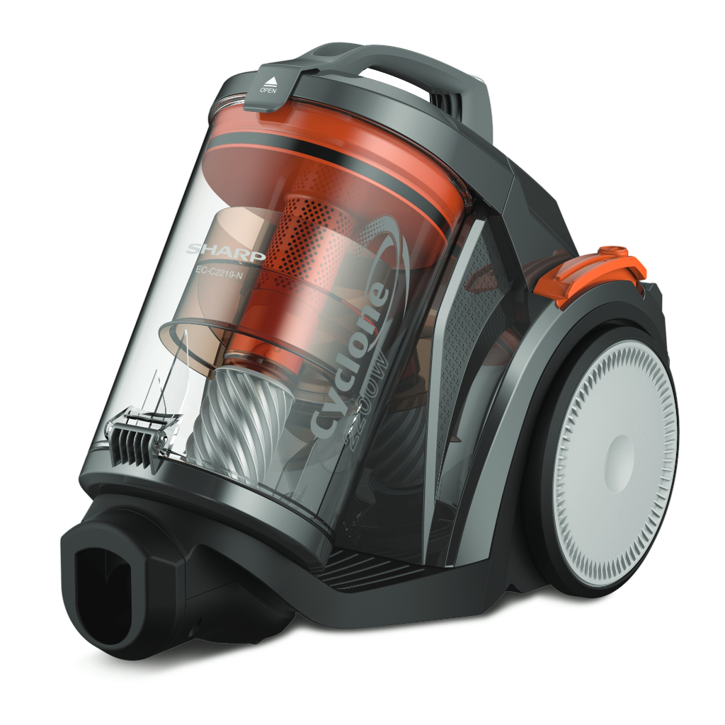 SHARP 2200W BAGLESS VACUUM CLEANER ECC2219N / 1800W VORTIX CYCLONE