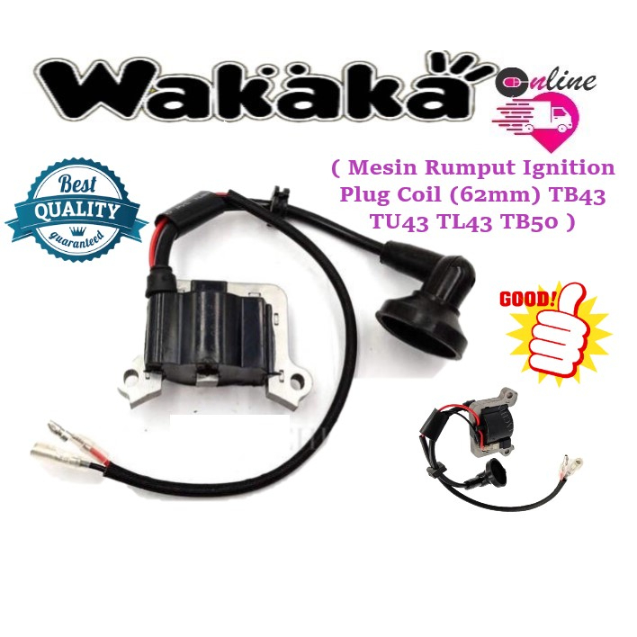 Mesin Rumput Ignition Plug Coil (62mm) Shopee Malaysia