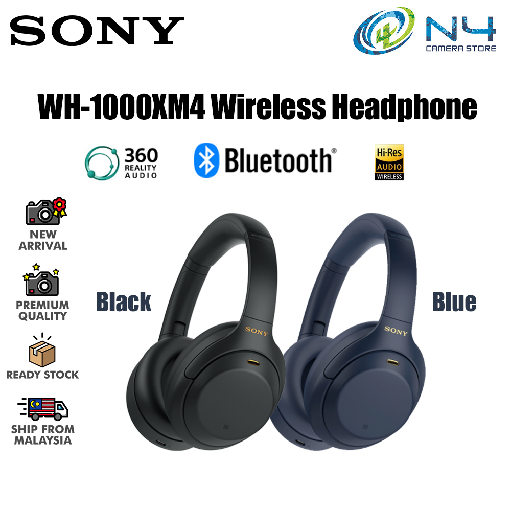 Sony WH-1000 XM4 Wireless Noise Cancelling Headphones | Shopee Malaysia
