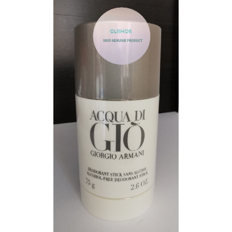 Aqua Di Gio Giorgio Armani Alhocol Free Deodorant Stick 75g