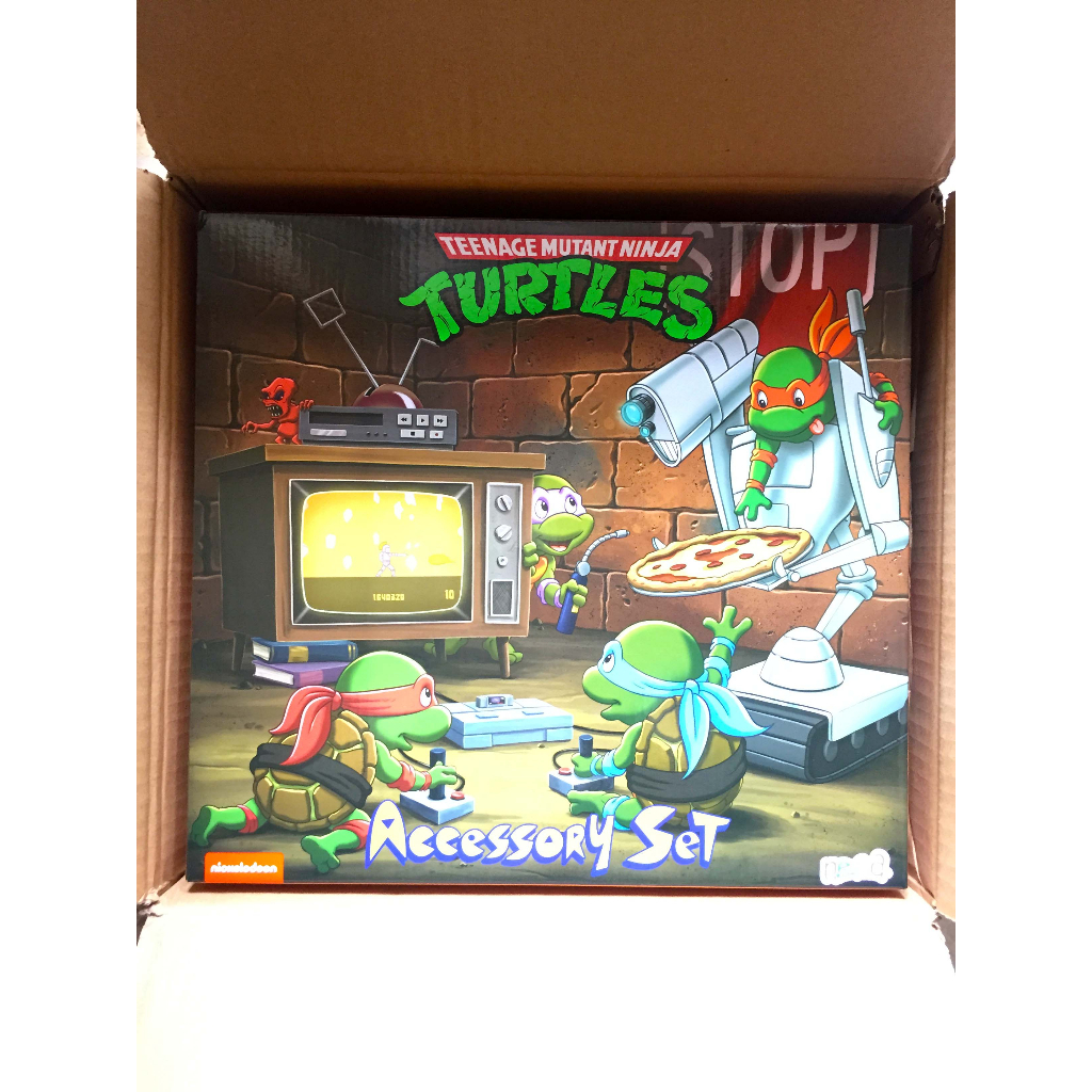 Neca TMNT Exclusive Baby Teenage Mutant Ninja Turtles Cartoon 7 ...