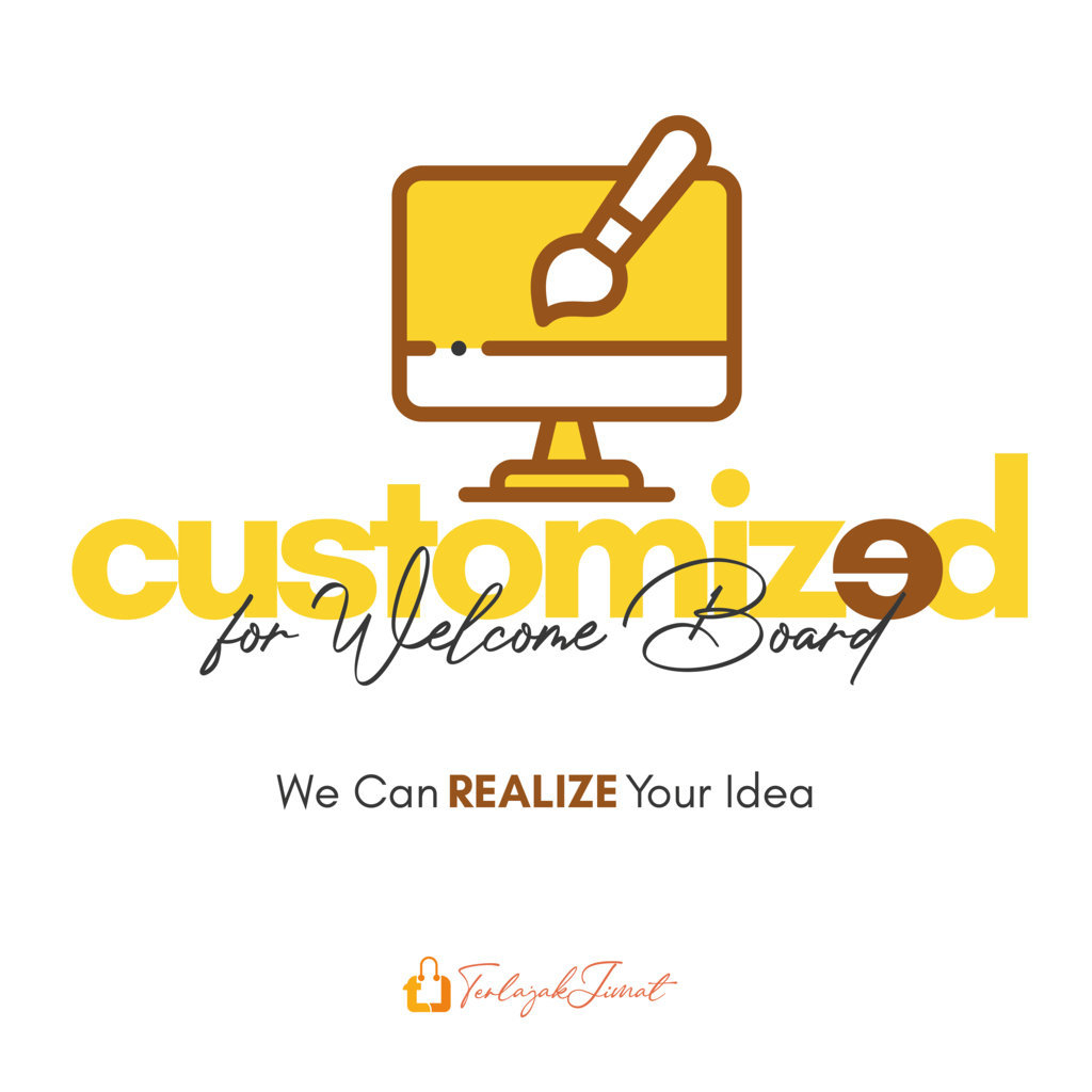 Add On Custom Charge (For Welcome Board) | Shopee Malaysia