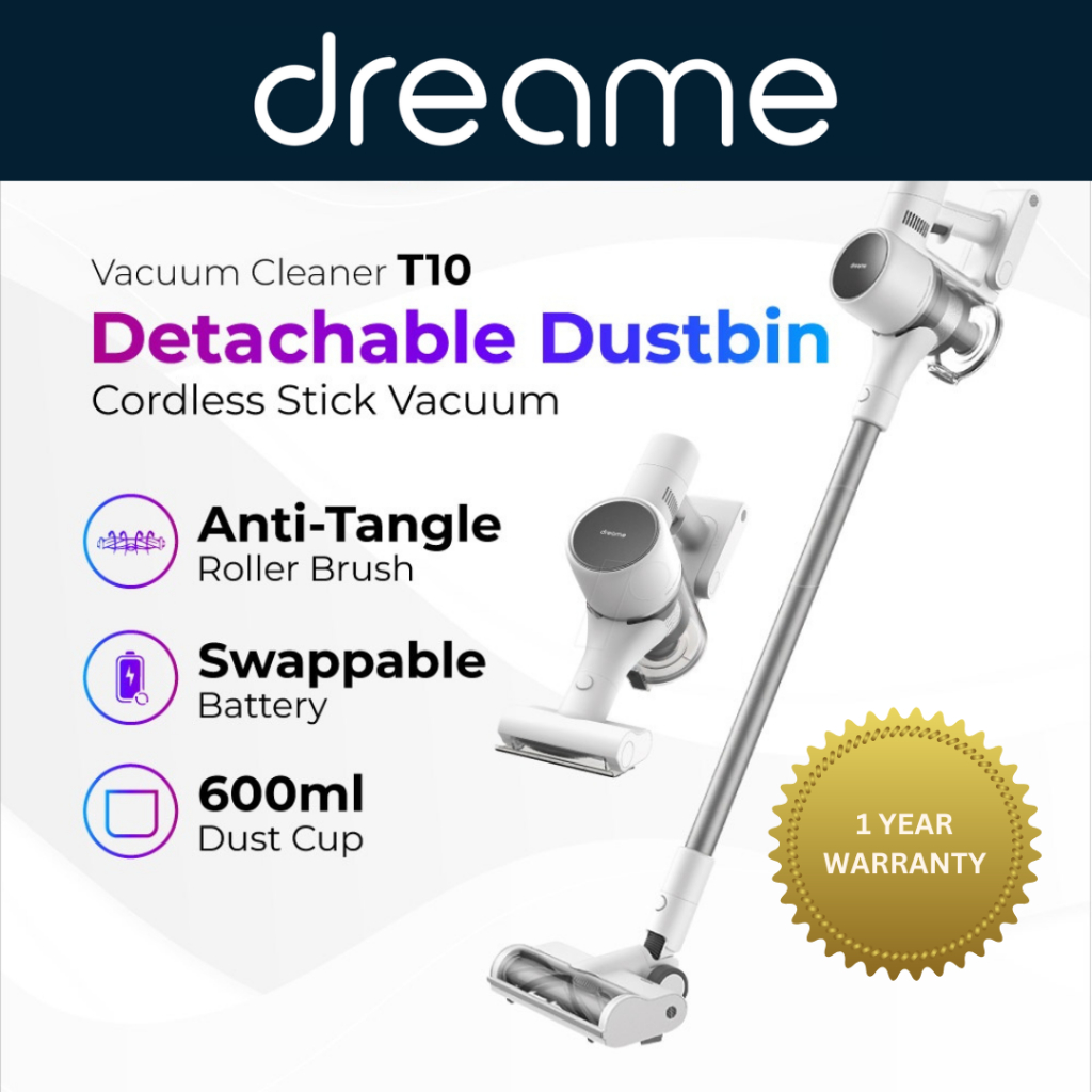 Dreame T10 Cordless Vacuum Cleaner With With Its MultiStage Filtration