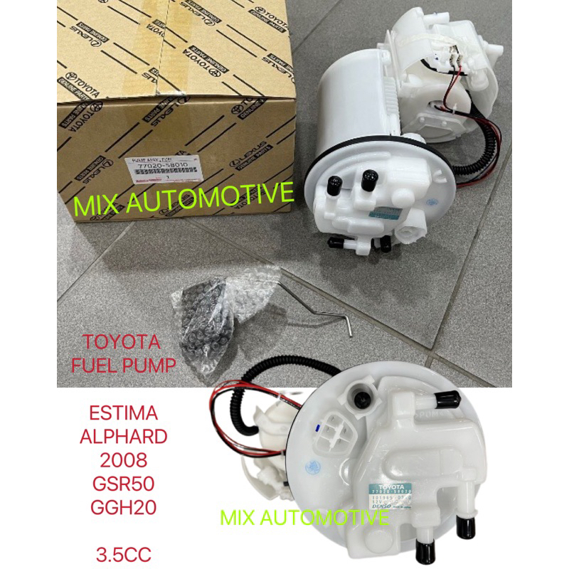 Toyota Estima 2008- GSR50 3.5cc Alphard GGH20 3.5cc Fuel Pump Assy ...