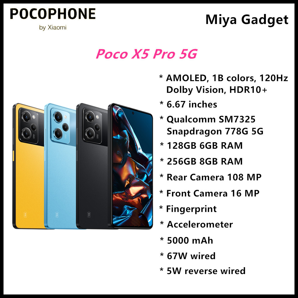 Xiaomi Poco X5 Pro 5g 8gb Ram 256gb