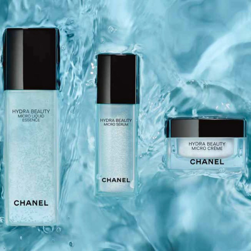 Authentic Chanel Hydra Beauty Skincare Micro Liquid Essence/Gel Cream