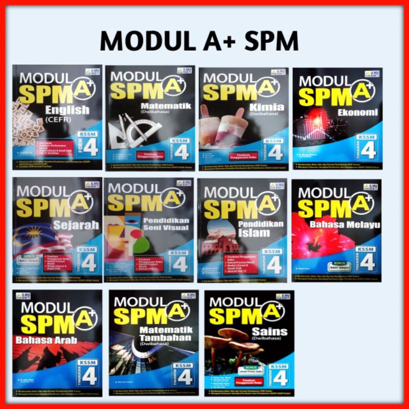 PIB MODUL A+ SPM TINGKATAN 4 | Shopee Malaysia