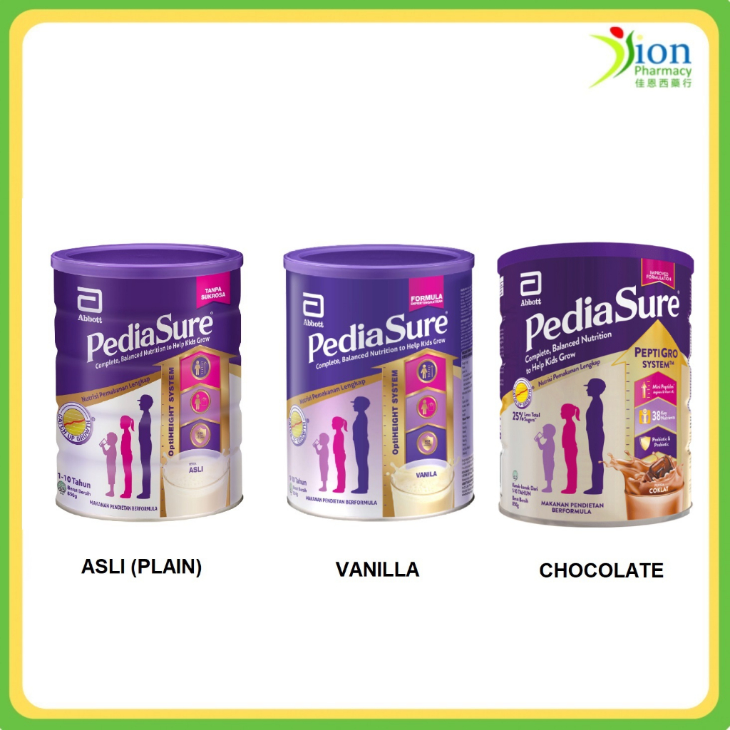 ABBOTT PEDIASURE COMPLETE NUTRITION MILK POWDER 850G Shopee Malaysia