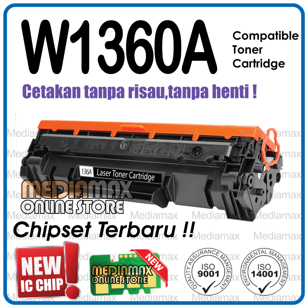 Laser Toner Compatible to W1360X W1360A HP136A HP 136A for HP LaserJet ...