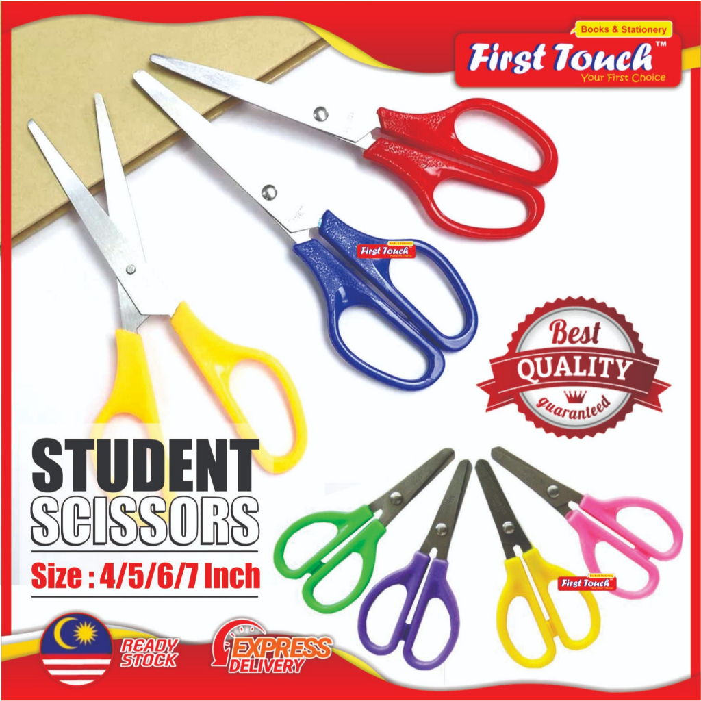 Student Scissor Gunting Stainles Steel Scissor 4