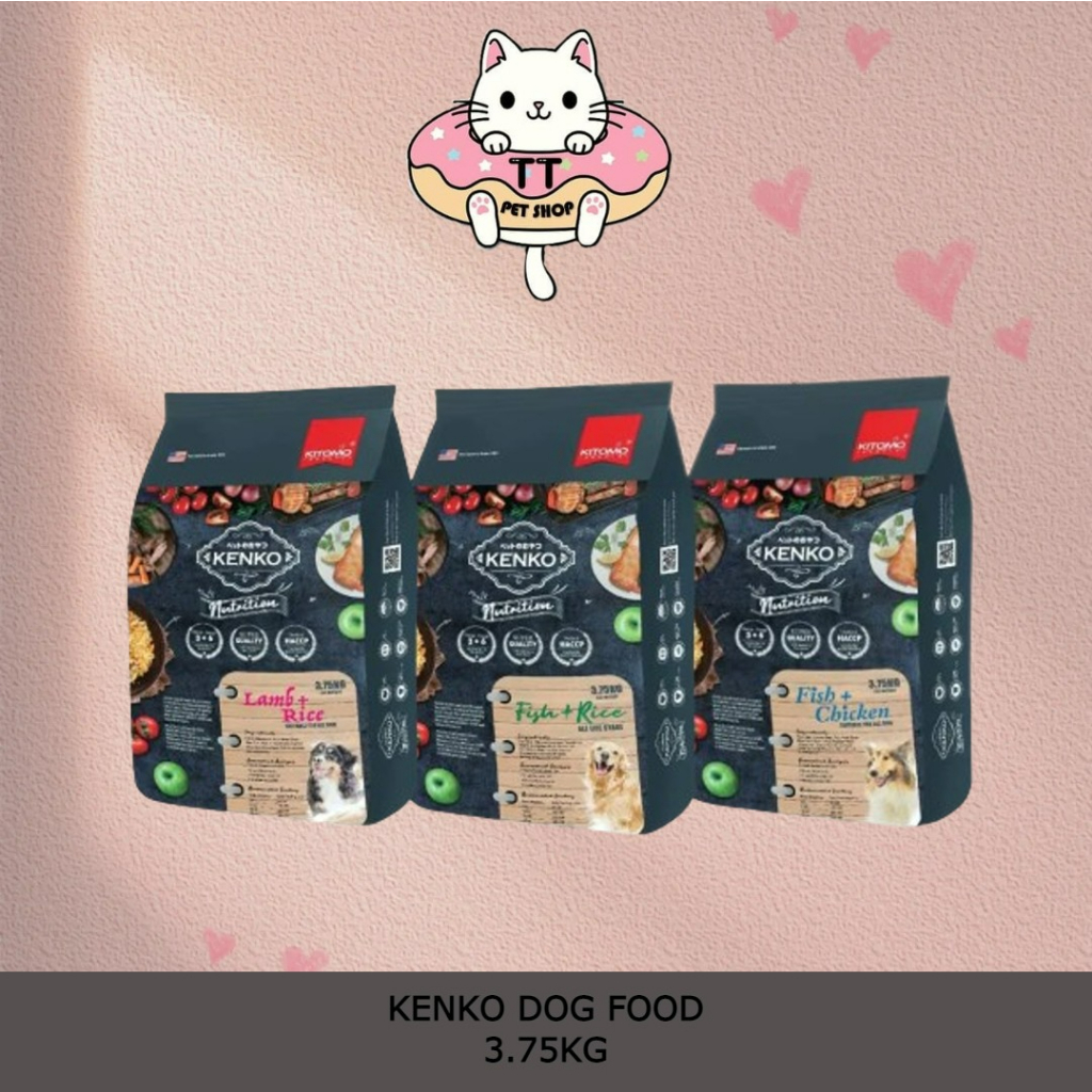 Kenko Nutrition Adult Dog Dry Food ( Fish & Chicken / Lamb & Rice ...