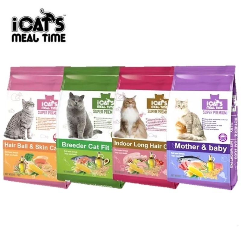 【iCAT Meal Time】🎁icat cat dry food 7kg (mother&baby/skin/fit/indoor ...